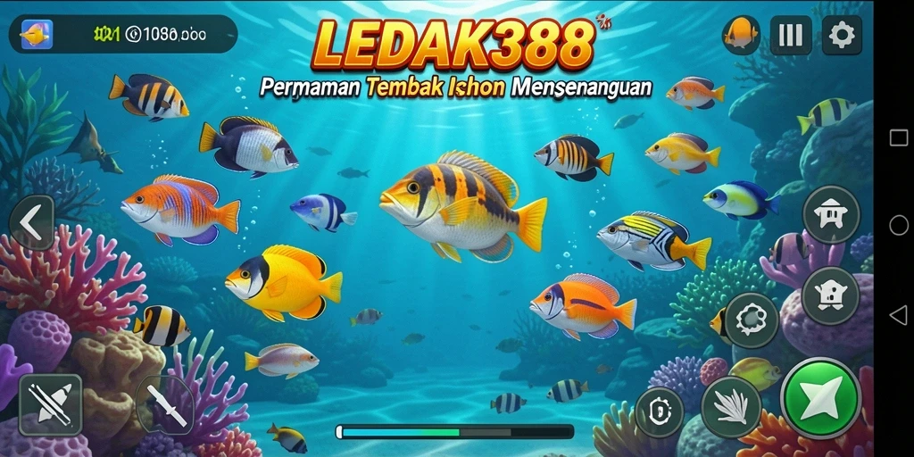 Screenshot gameplay Tembak Ikan yang seru dan menantang.