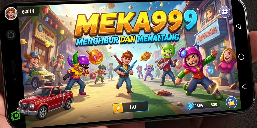 Tampilan gameplay seru di MEKAR99 dengan banyak tantangan.