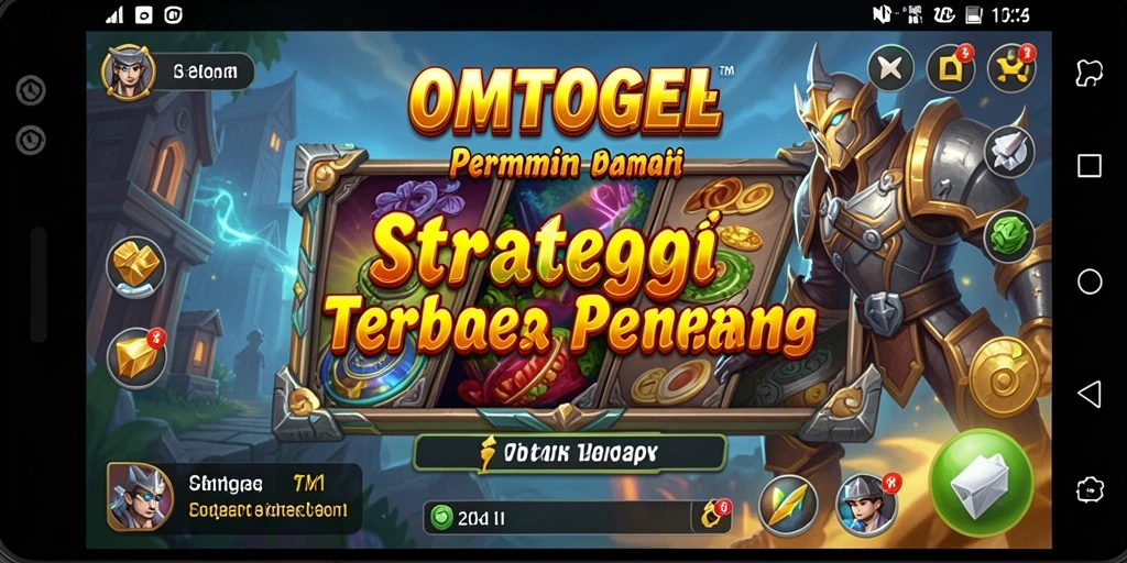 Tampilan gameplay OMTOGEL yang menantang dan strategis.